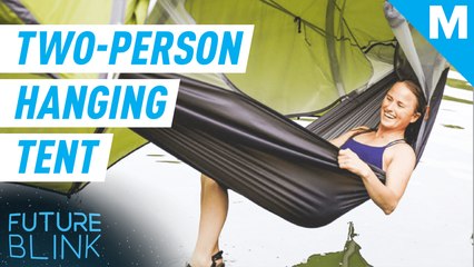 Transform this hammock into a hanging tent in 60 seconds — Future Blink