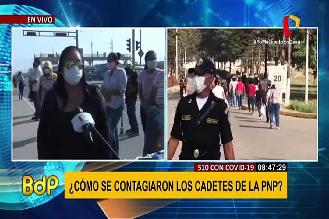 ¿Cómo se contagiaron 510 cadetes y alumnos de la escuela de la PNP con coronavirus?