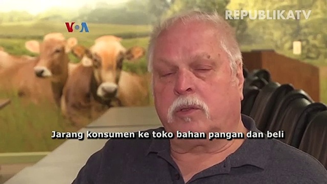 Permintaan produksi susu meningkat di Amerika Serikat saat masa pandemi covid-19.