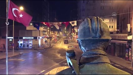 31 ildeki sokağa çıkma kısıtlaması başladı