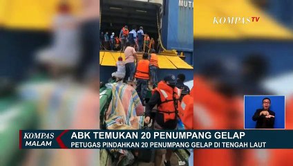 20 Penumpang Gelap Terpaksa Diturunkan di Tengah Laut, Petugas : Mereka Bersembunyi di Dalam Bak