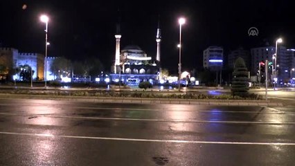 31 ildeki sokağa çıkma kısıtlaması başladı