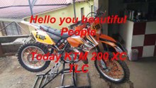 Bincs KTM 200 XC Enduro Bike TLC