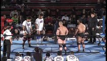AJPW - 03-21-2011 - es (Manabu Soya & Seiya Sanada) (c) vs Strong BJ (Daisuke Sekimoto & Yuji Okabayashi) (All Asia Tag Team Titles)