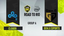 CSGO -  Gen.G Esports vs. Cloud9 [Nuke] Map 2 - ESL One Road to Rio - Group A - NA