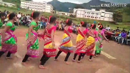 Le_photo_le__Marwadi_song__Dhemssa in EMR collage G.K VEEDHI GIRLS DHEMSSA