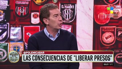 Diego Santilli: "El preso tiene que cumplir su condena"