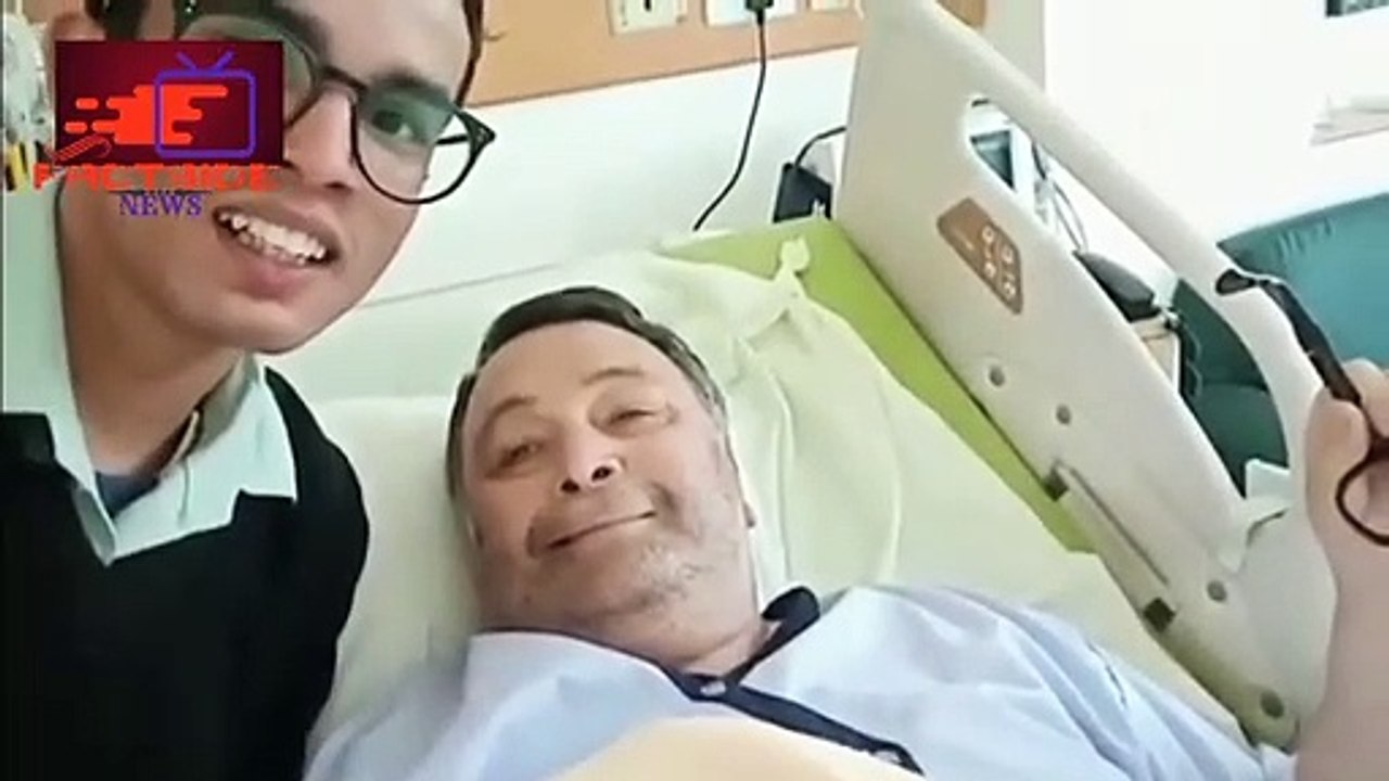 Rishi Kapoor Last Video In Hospital Before his Passing #RIPRISHIKAPOOR