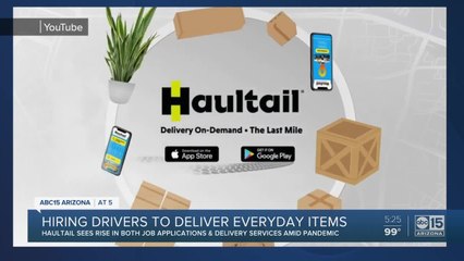 Haultail hiring drivers to deliver everyday items