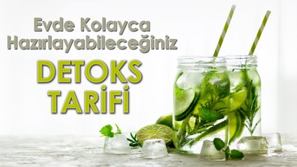 Evde Hazırlayabileceğiniz Detoks Tarifi