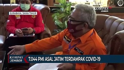 7.044 Pekerja Migran Asal Jawa Timur Terdampak Covid-19