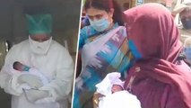 15 day old baby meets her mother in Kerala - Tamilnadu border for first time