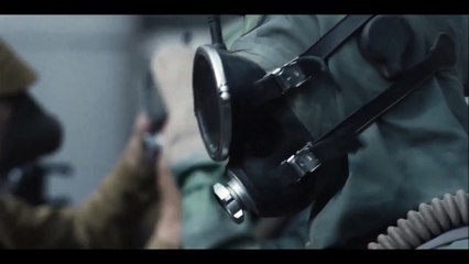 Chernobyl del 2019 - I subacquei in azione dentro il reattore n° 4 della centrale di Chernobyl - Scena del film che tratta il vero disastro della centrale elettronucleare di Chernobyl in Ucraina del Nord avvenuto il 26 aprile del 1986