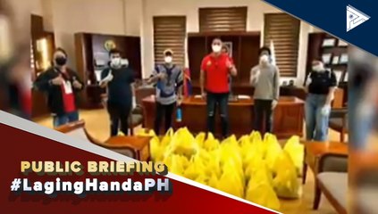 #LagingHandaPH | Pamamahagi ng SAP at food packs sa Batangas City