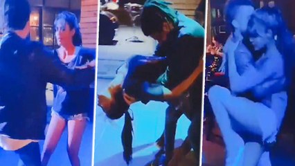 Actress Meera mithun shares pub dance video on her social page