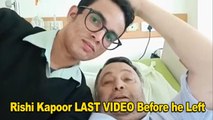 Exclusive : Rishi kapoor’s LAST VIDEO from the hospital last night goes Viral | RIP RISHI KAPOOR