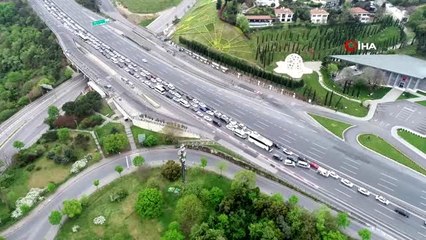 15 Temmuz Şehitler Köprüsü'ndeki denetim