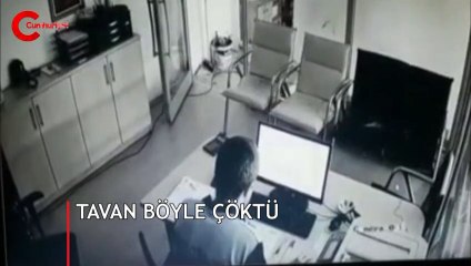 Bilgisayar başında çalışırken dehşeti yaşadı!