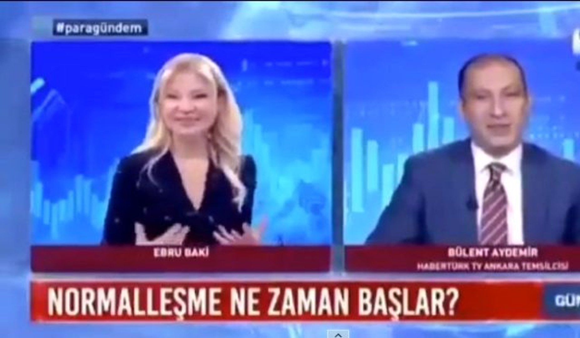 Haberturk Te Ebru Baki Ve Konugunun Sohbeti Sosyal Medyanin Gundemine Oturdu Dailymotion Video