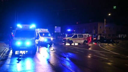 Straßenrennen am Südring: Drei junge Frauen bei Unfall in Innsbruck verletzt