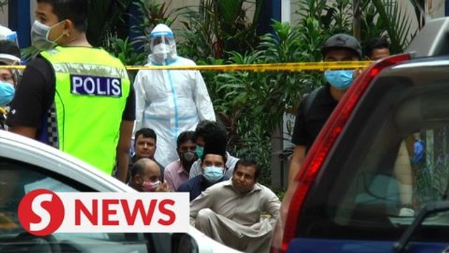 Police, immigration personnel visit Menara City One