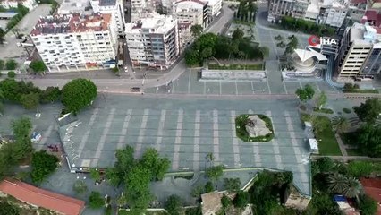 Kısıtlamanın ilk gününde Antalya'da sessizlik hakim