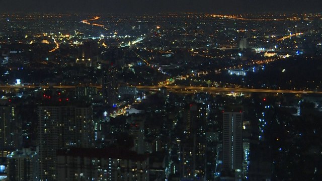 Eerie silence in the streets of the Thai capital Bangkok amid nationwide coronavirus curfew