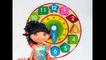 Telling Time with DORA The EXPLORER Toy Doll and Wooden Rainbow Clock