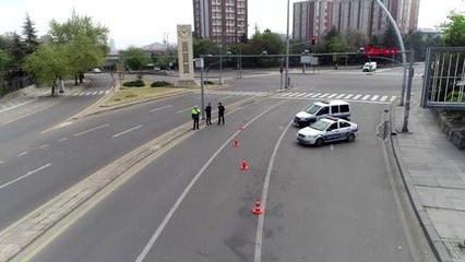 ANKARA-1 MAYIS'TA MEYDANLAR BOŞ KALDI