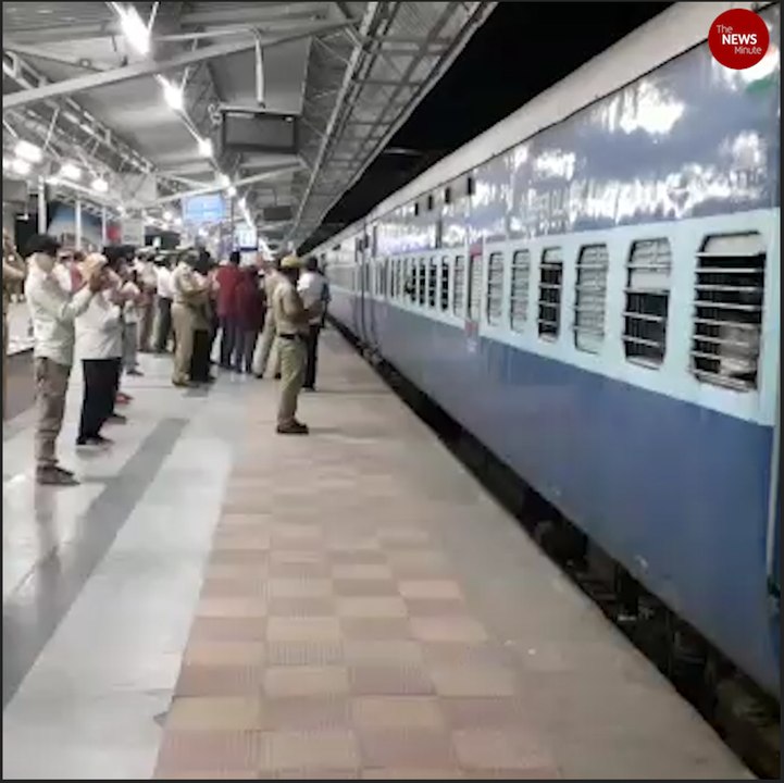 Special train with 1,200 migrant workers leaves from Telangana to Jharkhand