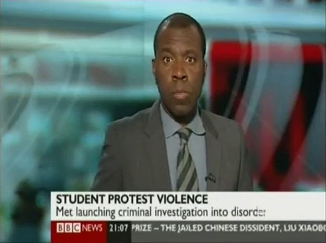 BBC News report on Royal security 2010