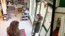 Footage of two women spitting at Spar shop worker in Plungington Road, Preston