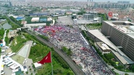 Bakırköy’deki 1 Mayıs kutlama alanı sessizliğe büründü