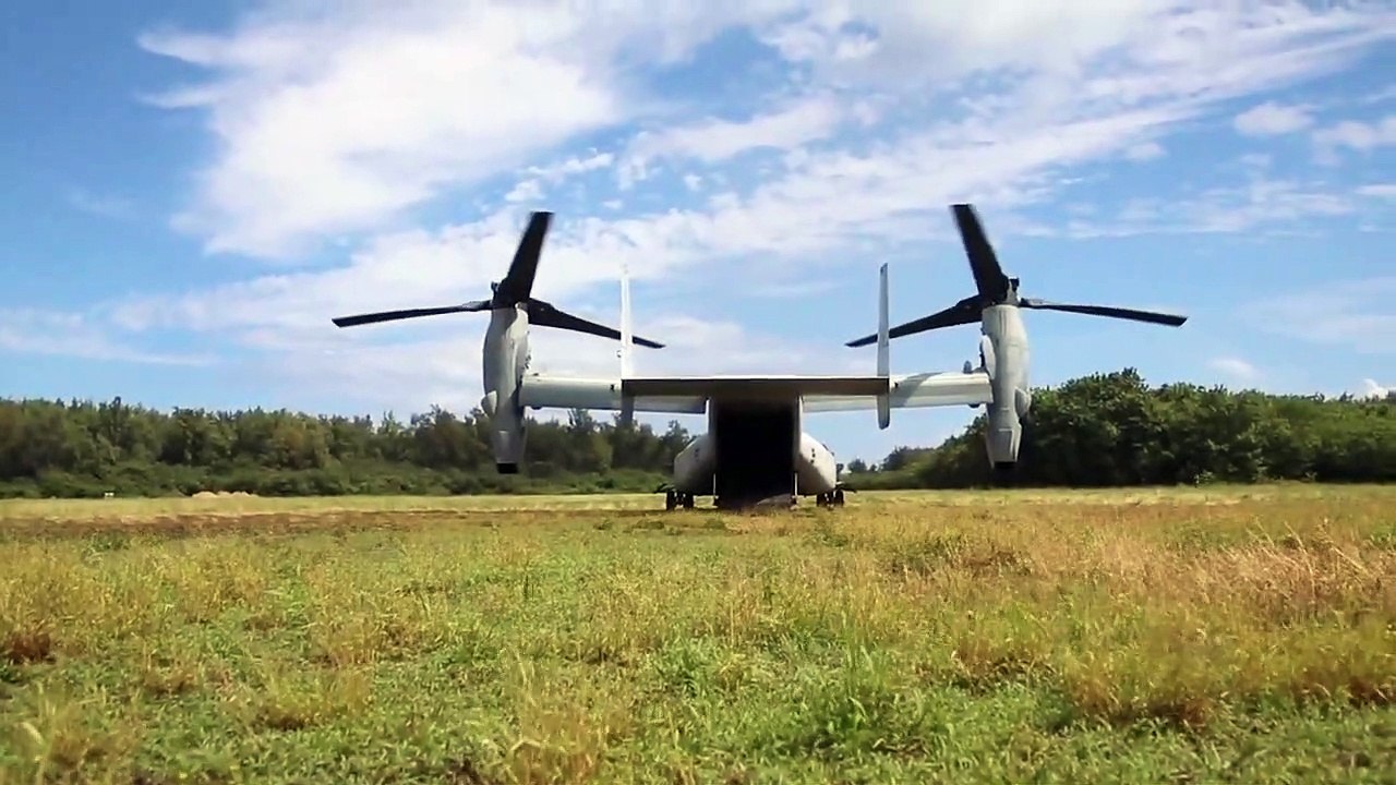 U.S. Marines - Combat Assault Company - V-22 Osprey - Tiltrotor Military Aircraft