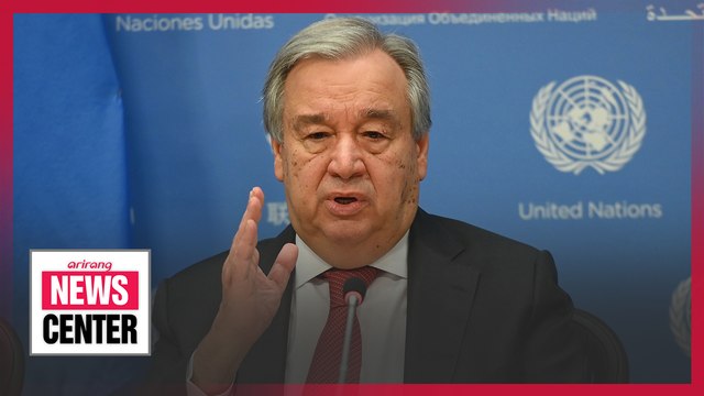 UN chief praises S. Korea's 'remarkable' response to COVID-19 outbreak