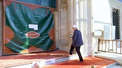 Süleymaniye Camisi'nde salgın mahzunluğu!