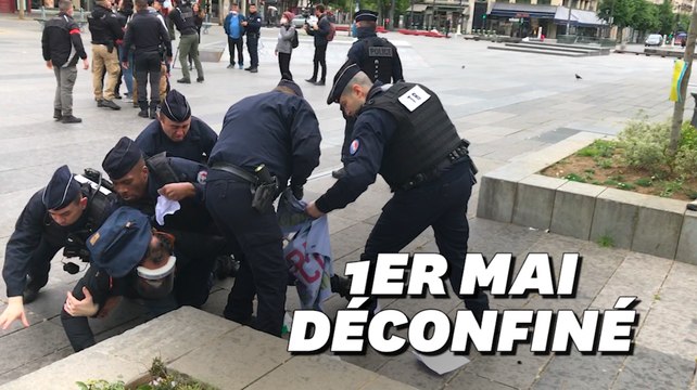 1er mai: Interpellations à Paris après une tentative de manif