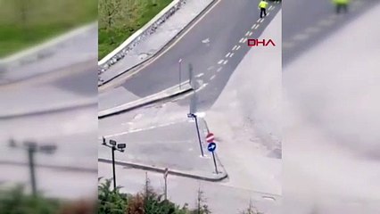 Polise saldıran sürücü hakkında işlem başlatıldı