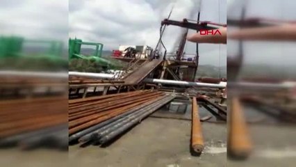 Aydın'da jeotermal kuyuda patlama meydana geldi