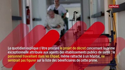 Prime aux soignants : le personnel des Ehpad finalement récompensé