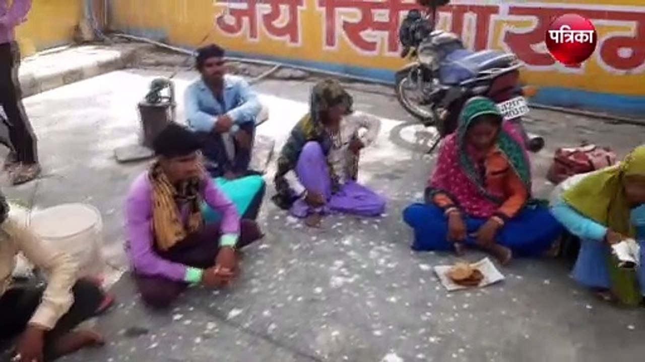 प्रवासी मजदूर लगातार सात दिन पैदल चलकर 240 किमी...