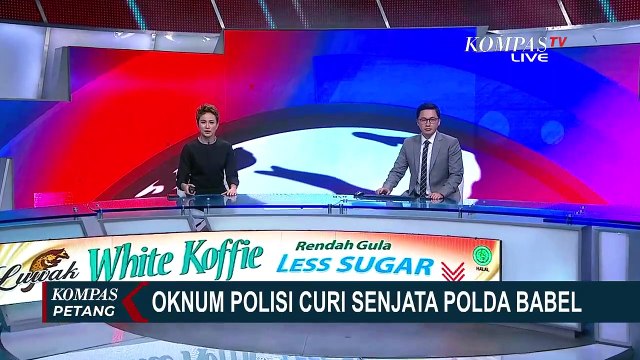 Oknum Polisi yang Curi Senjata Dinas Jadi Tersangka