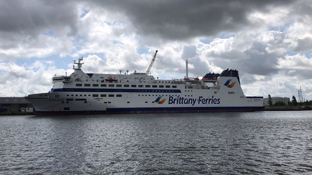 La Brittany Ferries a rendu hommage aux marins en cette période de crise sanitaire