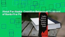 About For Books  Cognitive-Behavioral Treatment of Borderline Personality Disorder Complete