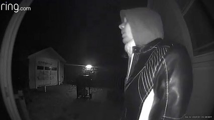Speaking to a Home Intruder Through Doorbell