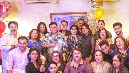 Rishi Kapoor के निधन के बाद Karishma ने शेयर की Kapoor family फोटो;फिर याद आए चाचू | FilmiBeat