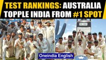 ICC RANKINGS: TEAM INDIA LOSE NO. 1 SPOT IN TESTS TO AUSTRALIA Oneindia News