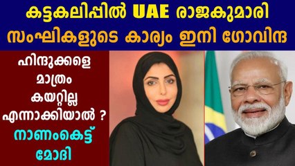 ഇന്ത്യയിലെ ഹിന്ദുക്കളെ യുഎഇയില്‍ അനുവദിക്കില്ലെന്ന് പറഞ്ഞാല്‍... | Oneindia Malayalam