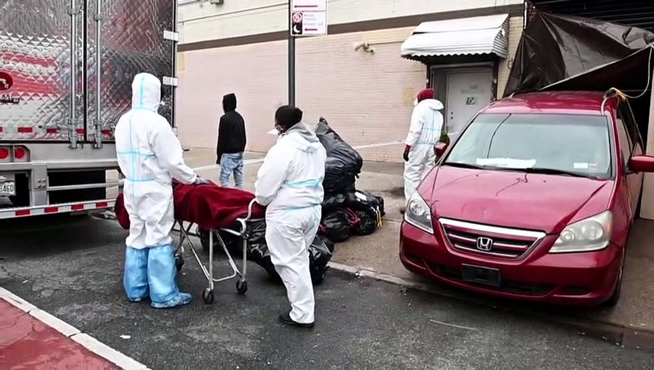 Verwesende Leichen in New Yorker Lkw – Bestatter völlig überlastet