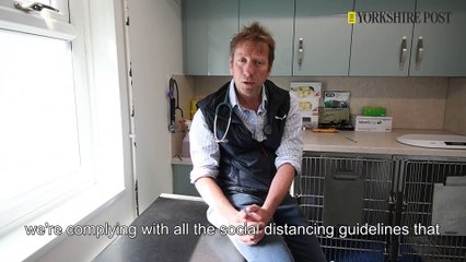 Yorkshire vet in lockdown
